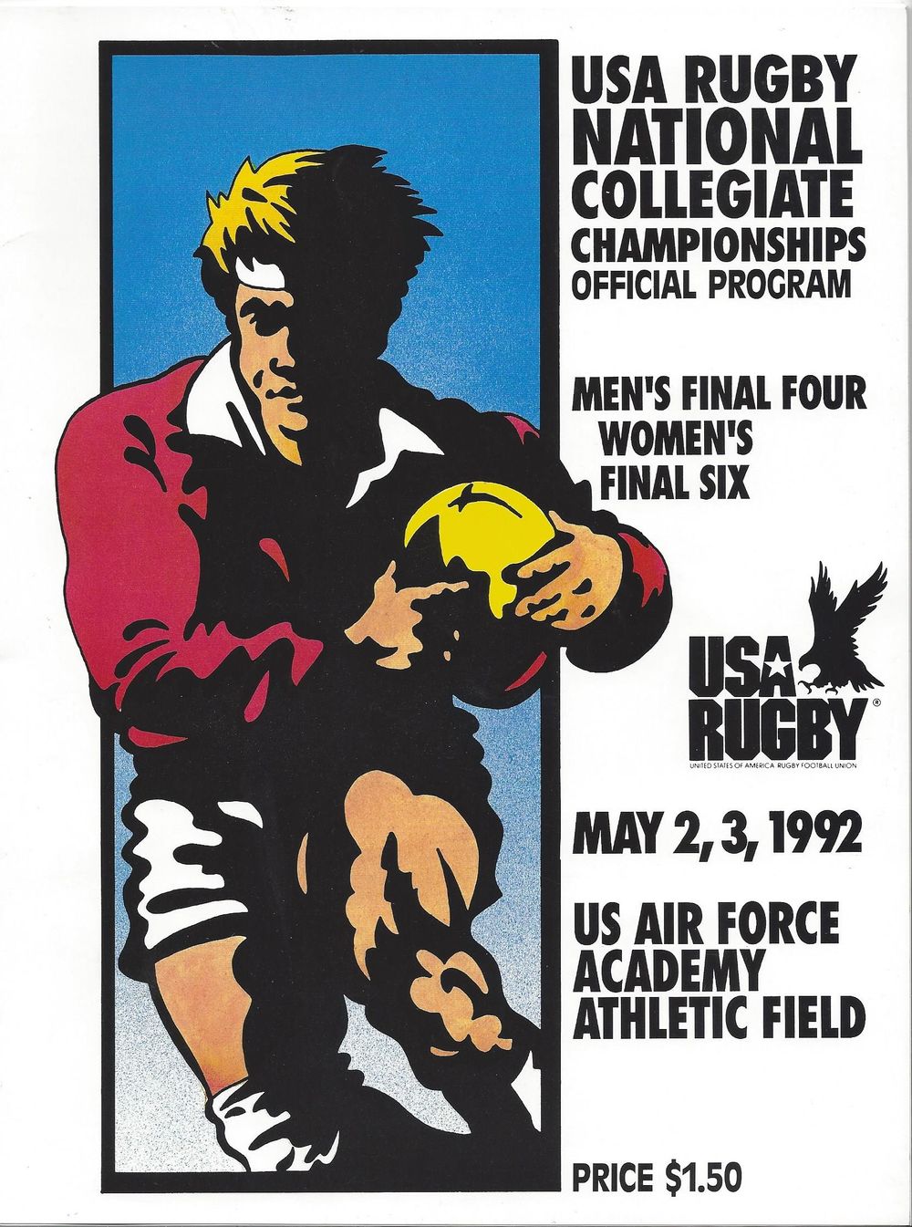 1992 Championship Program front page.jpg